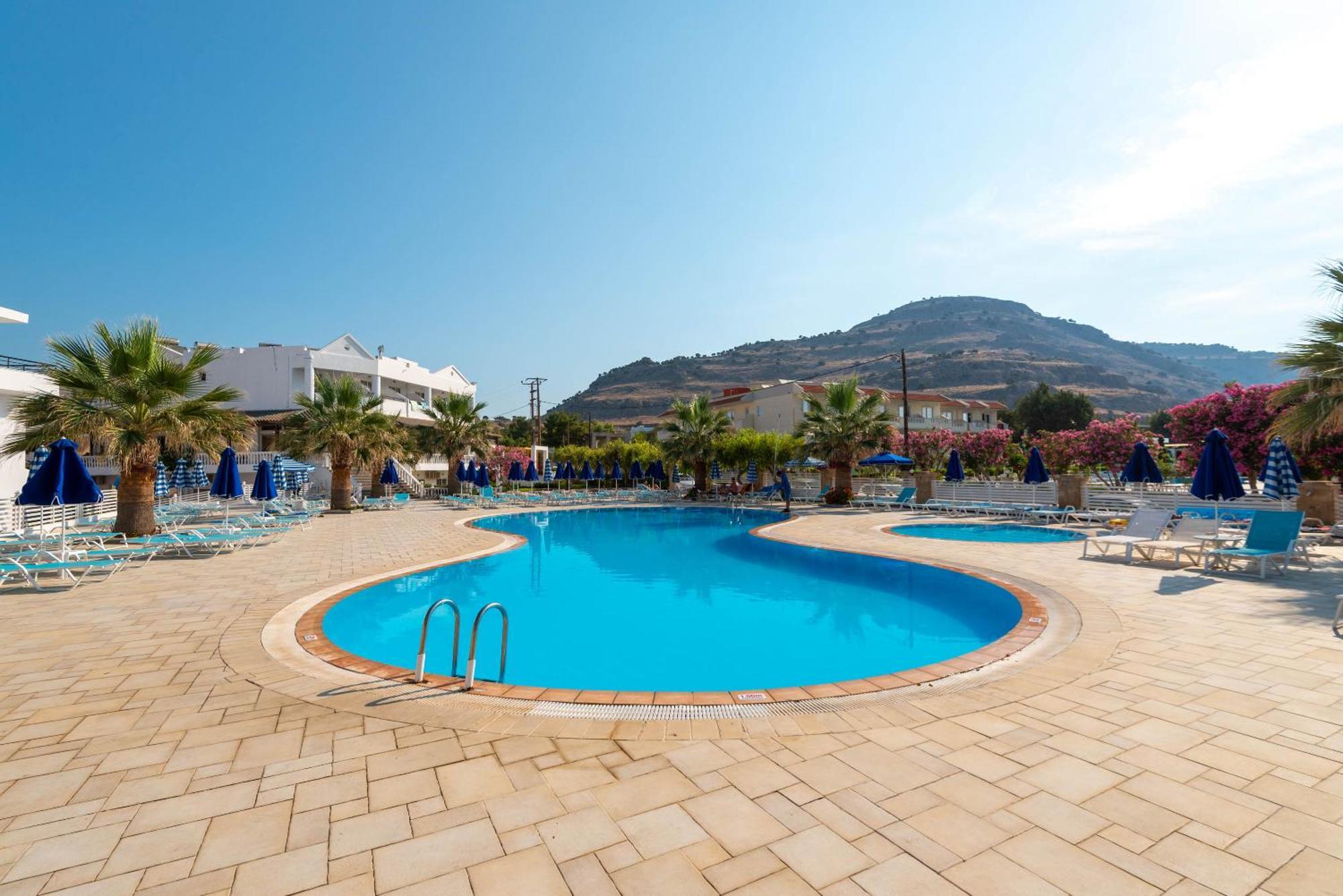 Elvita Beach Hotel Kiotari Exterior foto